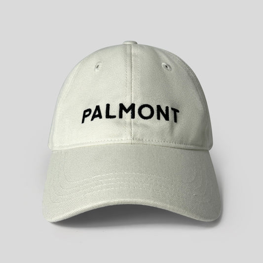 Embroidered Logo Baseball Hat In Canvas